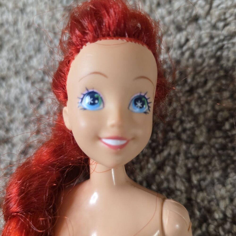 Vintage Jasmine And Ariel Dolls 90's Disney Princess Mattel Retro Movies Play - Picture 8 of 11